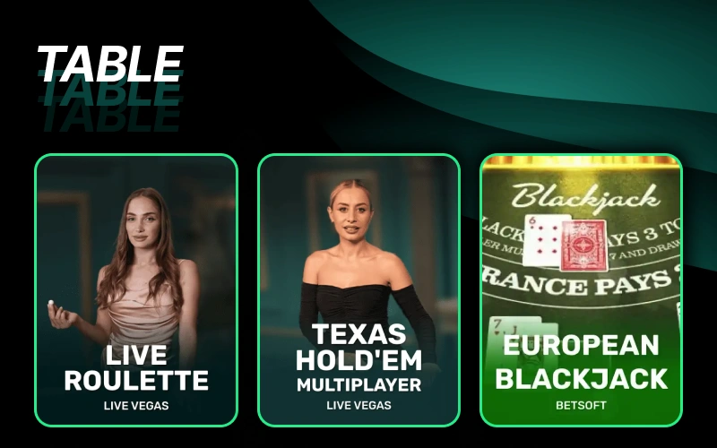 Try classic table games at Bet4Star casino for an authentic gambling experience.